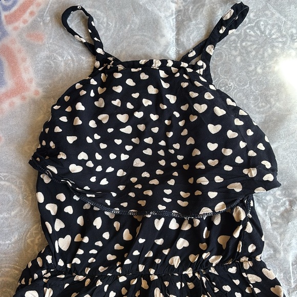 Kids Tales Heart Print Jumpsuit 3T - Picture 3 of 6